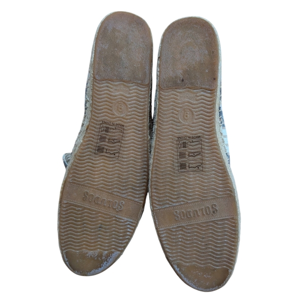 Soludos Southwest Espadrille Flats Size 9 - Picture 4 of 11